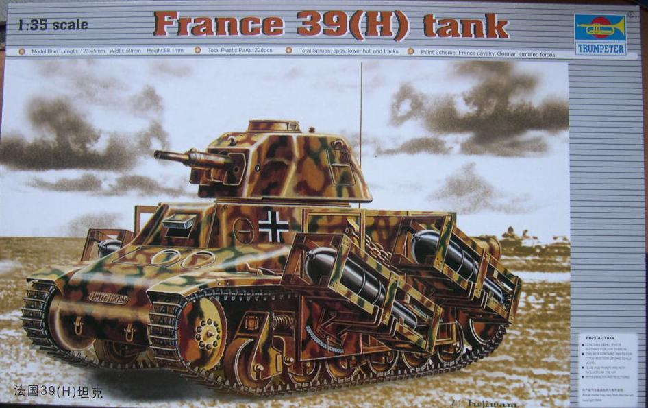 Сборная модель 00352 Trumpeter Немецкий танк SA-38