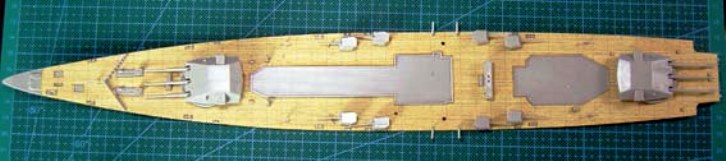 AW10006 Artwox Model Деревянная палуба для Admiral Graf Spee (Trumpeter 05316) Масштаб 1/350