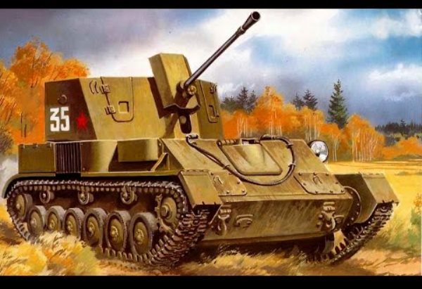 305 UM Советская ЗСУ-37 (1943г.) Масштаб 1/72