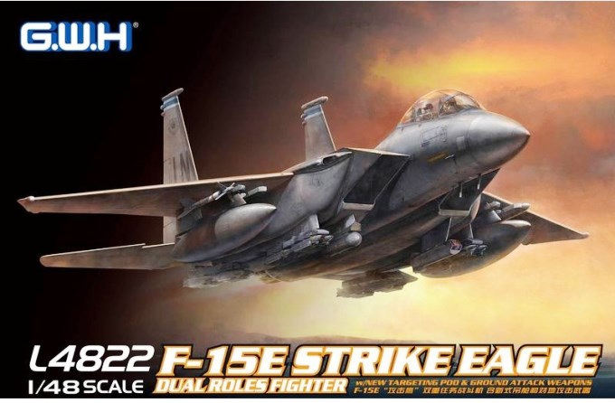 L4822 GWH Американский истребитель F-15E Strike Eagle 1/48
