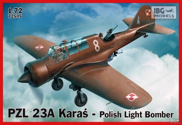 72505 IBG Models PZL 23B KARAS Polish Light Bomber 1/72