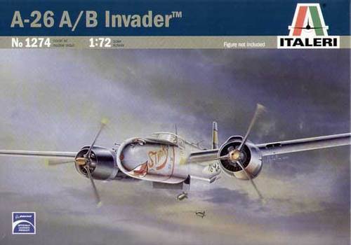 Сборная модель 1274 Italeri Самолет A-26 A/B "INVADER" 