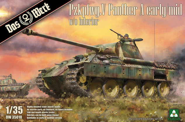 DW35010 Das Werk Танк Panther A early/mid 1/35