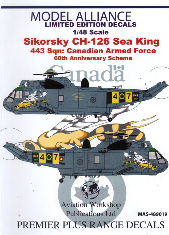 07201К Hasegawa Вертолёт SH-3H Sea King с дополнениями 1/48