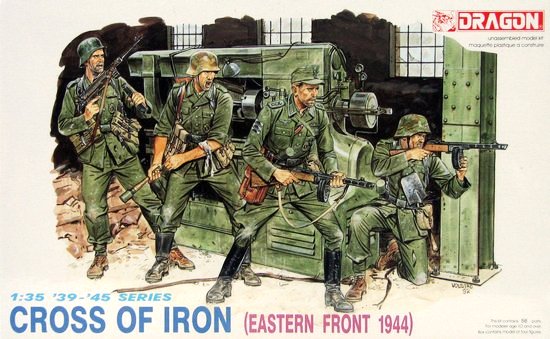 6006 Dragon Германские солдаты "Железный крест" (Восточный фронт, 1944 год) Масштаб 1/35