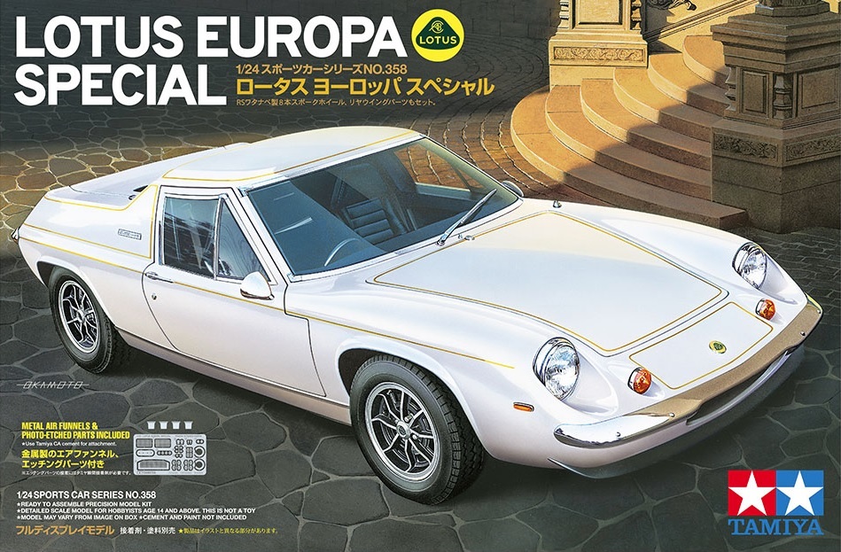 24358 Tamiya Автомобиль Lotus Europa Special 1/24