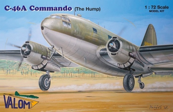 72145 Valom Самолет Curtiss C-46A Commando (The Hump) 1/72