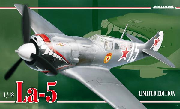  Сборная модель 1184 Eduard Самолет Ла-5 