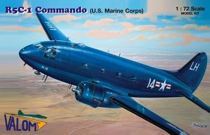 72153 Valom Самолет Curtiss R5C-1 Commando (U.S. Marine Corps) 1/72