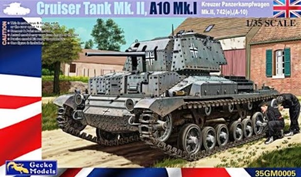 35GM0005 Gecko Models Трофейный танк A10 Mk.I 1/35