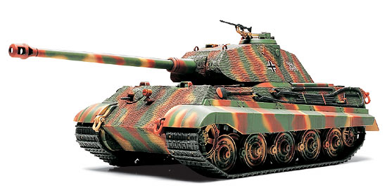 Сборная модель 32539 Tamiya Танк "Королевский тигр" с башней Порше 
