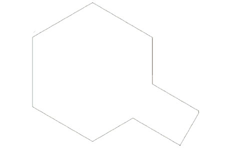 81502 Tamiya Краска акриловая глянцевая X-2 White (Белая) 10мл