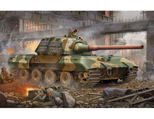 Сборная модель 00384 Trumpeter Немецкий танк Е-100 1/35