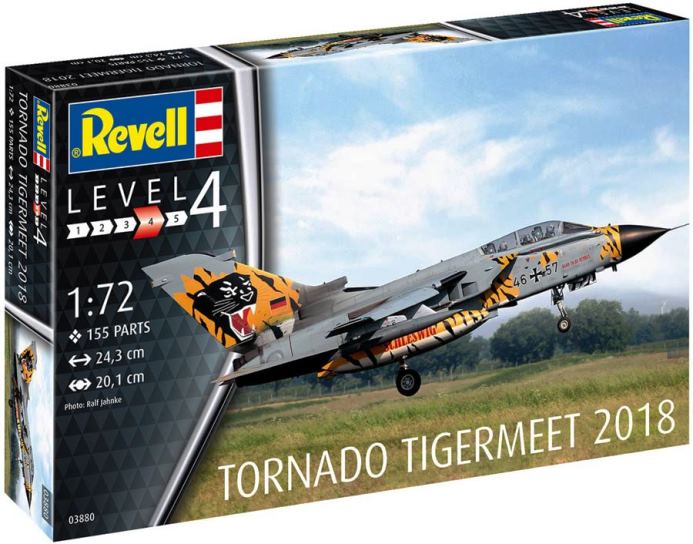 03880 Revell Истребитель-бомбардировщик Tornado ECR "Tigermeet 2018" 1/72
