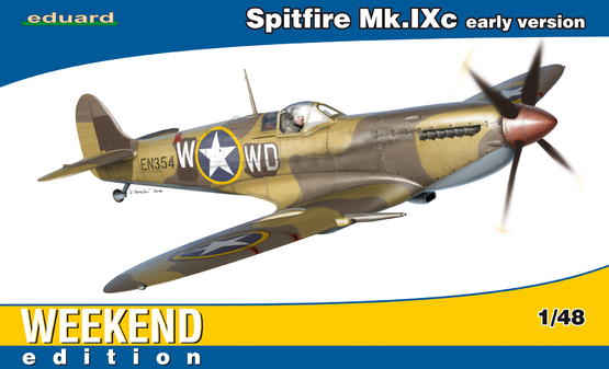 84137 Eduard Британский истребитель Spitfire Mk.IXc Early (Weekend) 1/48