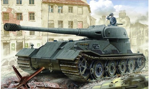 Сборная модель 35A007 Amusing hobby  Танк Panzerkampfwagen VK7201(K) 
