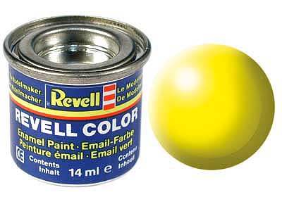 32312 Revell Краска светящаяся желтая шелково-матовая (RAL 1026) 14мл