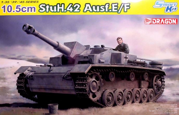 7561 Dragon Немецкая САУ 10.5cm StuH.42 Ausf.E/F 1/72