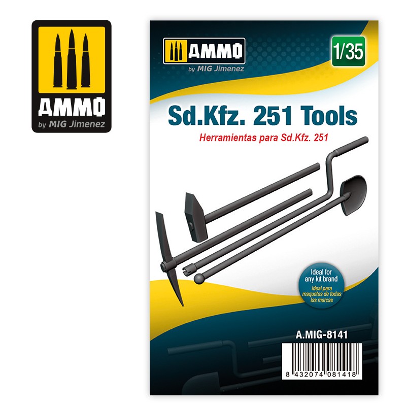 AMIG8141 AMMO MIG Набор инструментов для Sd.Kfz. 250 1/35