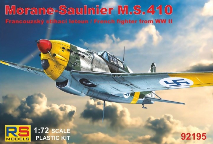 92195 RS Models Самолет Morane Saulnier 410 1/72