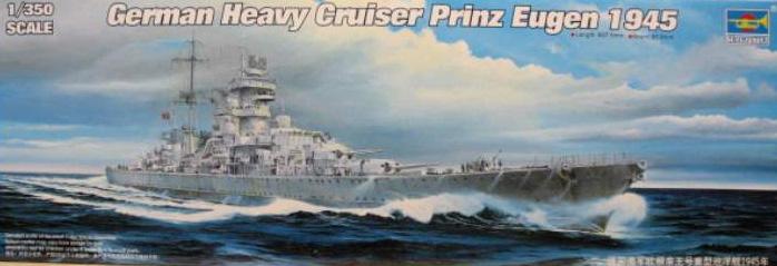 05313 Trumpeter Немецкий крейсер ''Prinz Eugen'' 1945 г. Масштаб 1/350