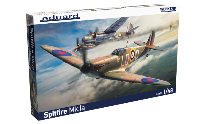 84179 Eduard Британский истребитель Spitfire Mk.Ia (Weekend) 1/48