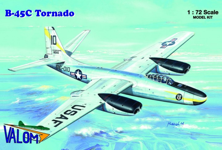 Сборная модель 72121 Valom Самолет N.A.B-45C Tornado 