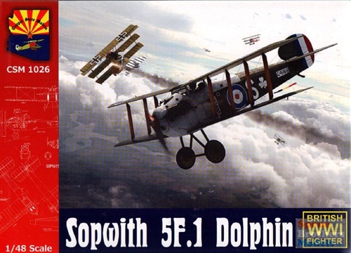 K1026Pr  Copper State Models Sopwith 5F.1 Dolphin Масштаб 1/48