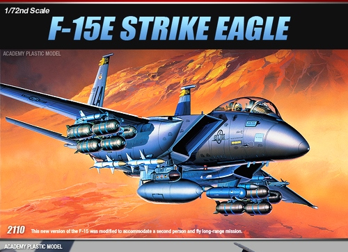 Сборная модель 12478 Academy Самолет F-15E "Strike Eagle"  