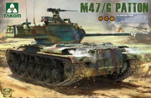 Сборная модель  2070 Takom US Medium Tank M 47/G 2  