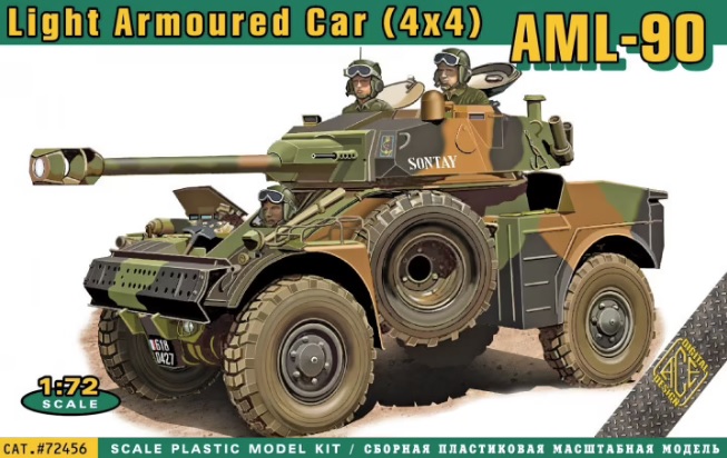 72456 ACE AML-90 Light Armoured Car (4x4) 1/72
