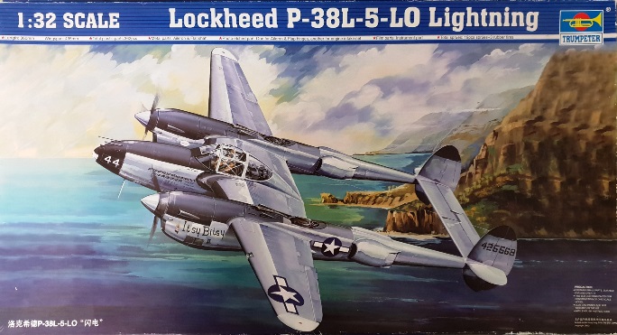 02227 Trumpeter Американский истребитель Lockheed P-38L-5-LO Lightning 1/32
