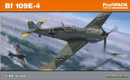 8263 Eduard Немецкий истребитель Bf 109E-4 (ProfiPACK) 1/48