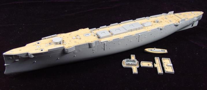 AW10033 Artwox Model Деревянная палуба для крейсера Варяг (Звезда 9014) Масштаб 1/350