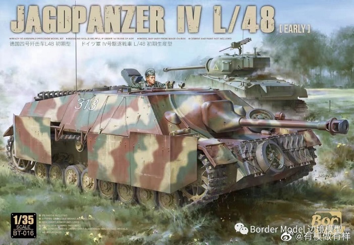 BT-016 Border Model Самоходное орудие Jagdpanzer IV L/48 1/35