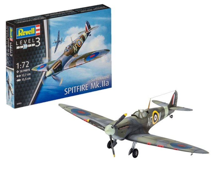 03953 Revell Истребитель Spitfire Mk.IIa 1/72