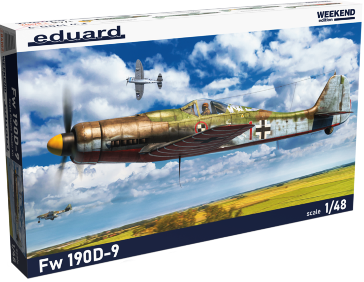 84102 Eduard Немецкий истребитель Fw 190D-9 (Weekend) 1/48