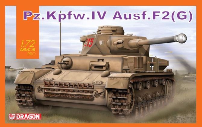 7549 Dragon Немецкий танк Pz.Kpfw.IV Ausf.F2(G) 1/72