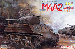 6462 Dragon Американский танк M4A2 Late PTO 1/35