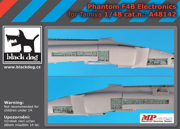 A48142 Black Dog Электроника Phantom F4B (Tamiya) 1/48