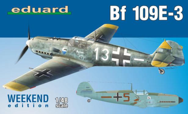 84157 Eduard Самолет Bf 109E-3 (Weekend) 1/48