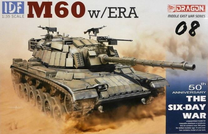 3581 Dragon Танк M60 w/ERA израильской армии 1/35