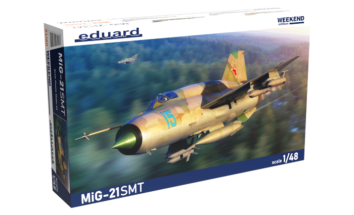 84180 Eduard Самолет МиГ-21СМТ (Weekend) 1/48