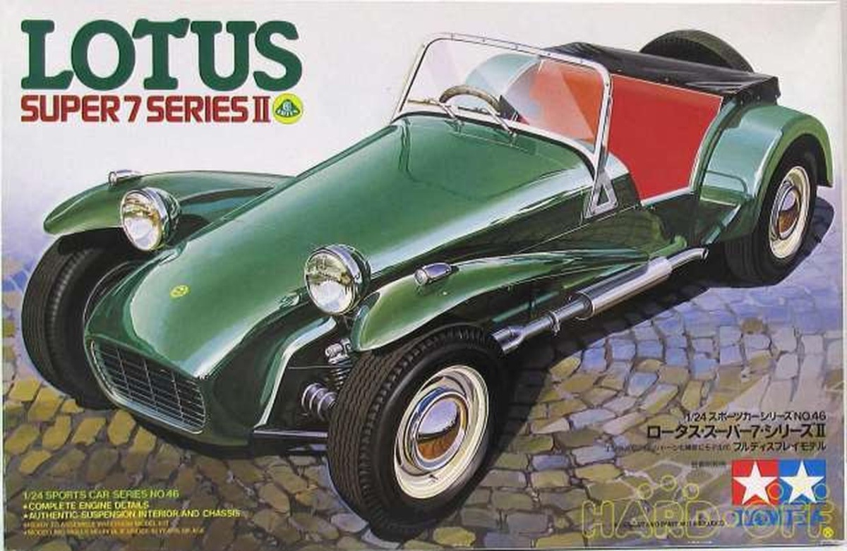 24046 Tamiya Автомобиль Lotus Super 7 seriess II 1/24