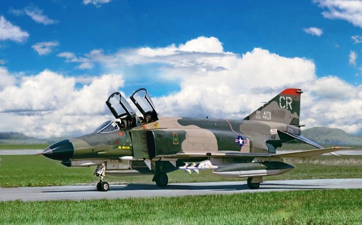 2770 Italeri Истребитель F-4E Phantom II 1/48