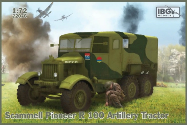 72078 IBG Models British Scammell Pioneer R 100 Artillery Tractor 1/72