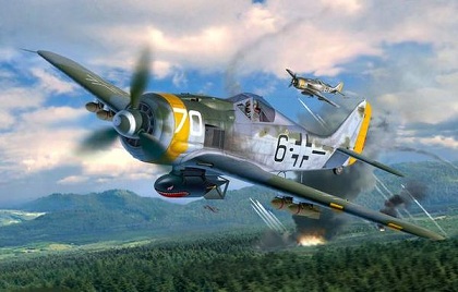04869К Revell Самолет Focke-Wulf Fw190 F-8 Масштаб 1/32
