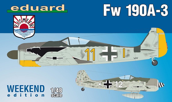 84112 Eduard Самолет Fw 190A-3 (Weekend) 1/48