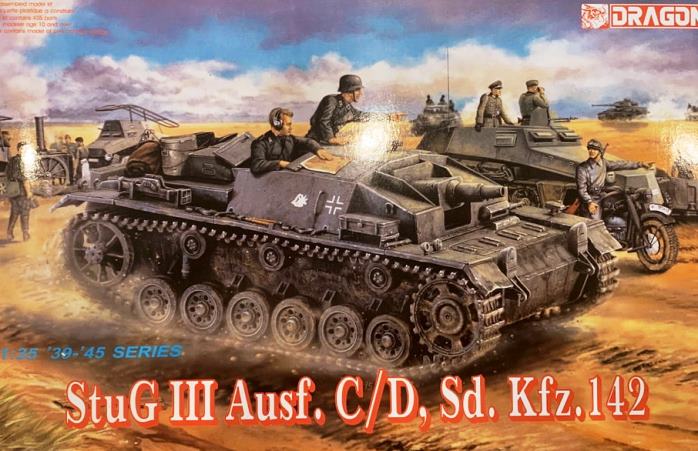6009 Dragon German StuG III Ausf. C/D Sd.Kfz.142 1/35