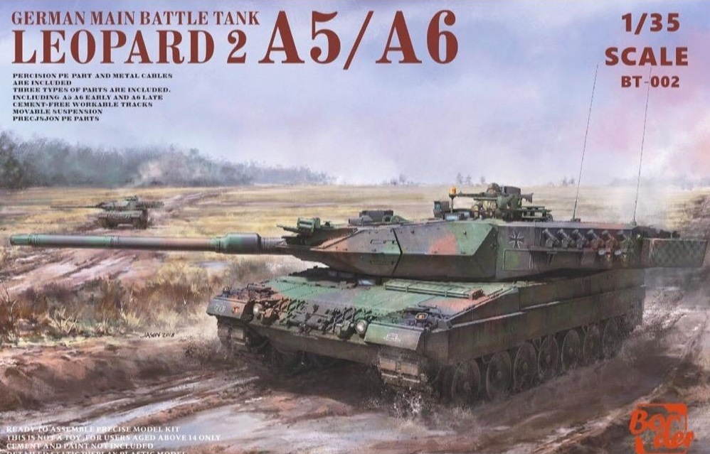 BT-002 Border Model Танк Leopard 2A5/A6 1/35